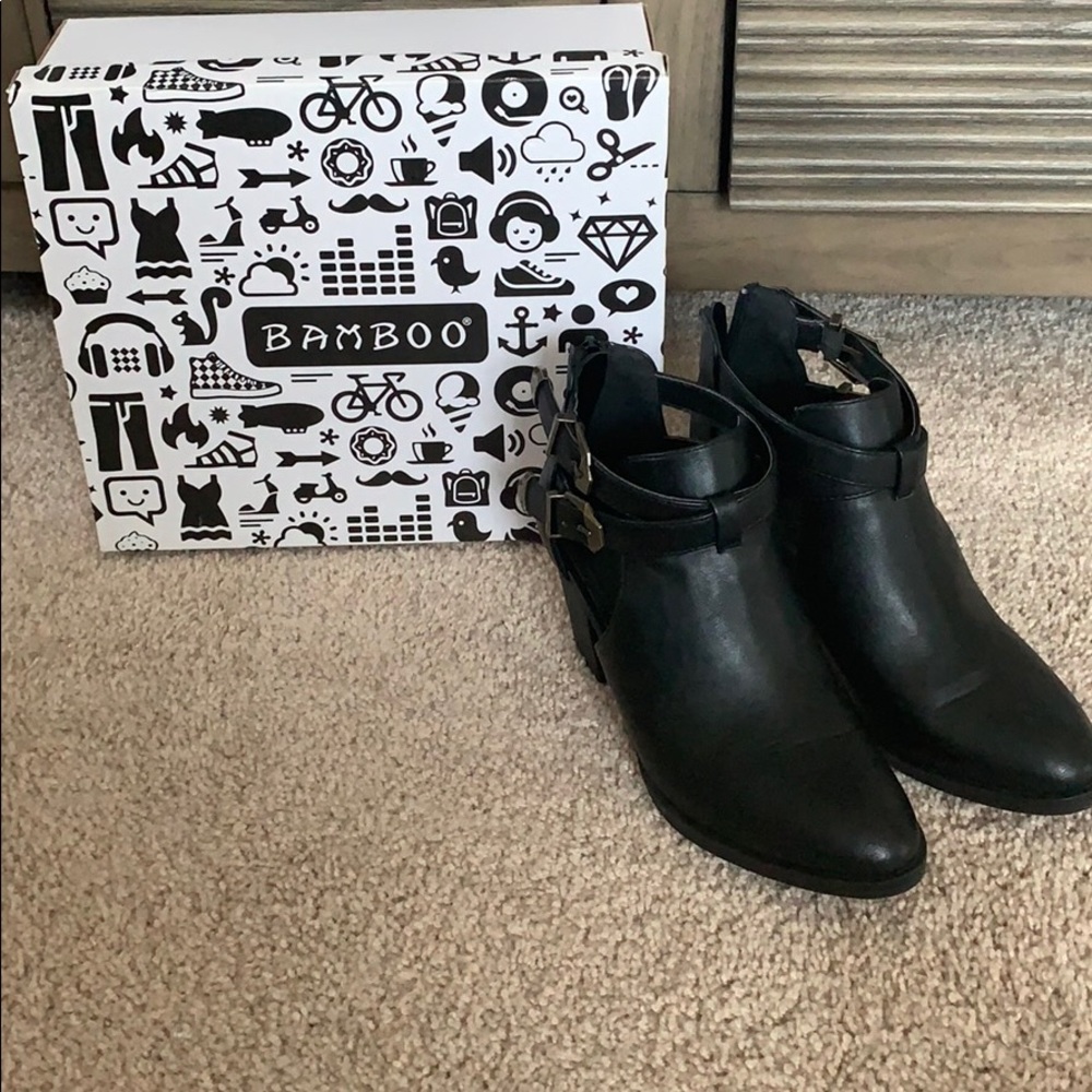 Cut out booties